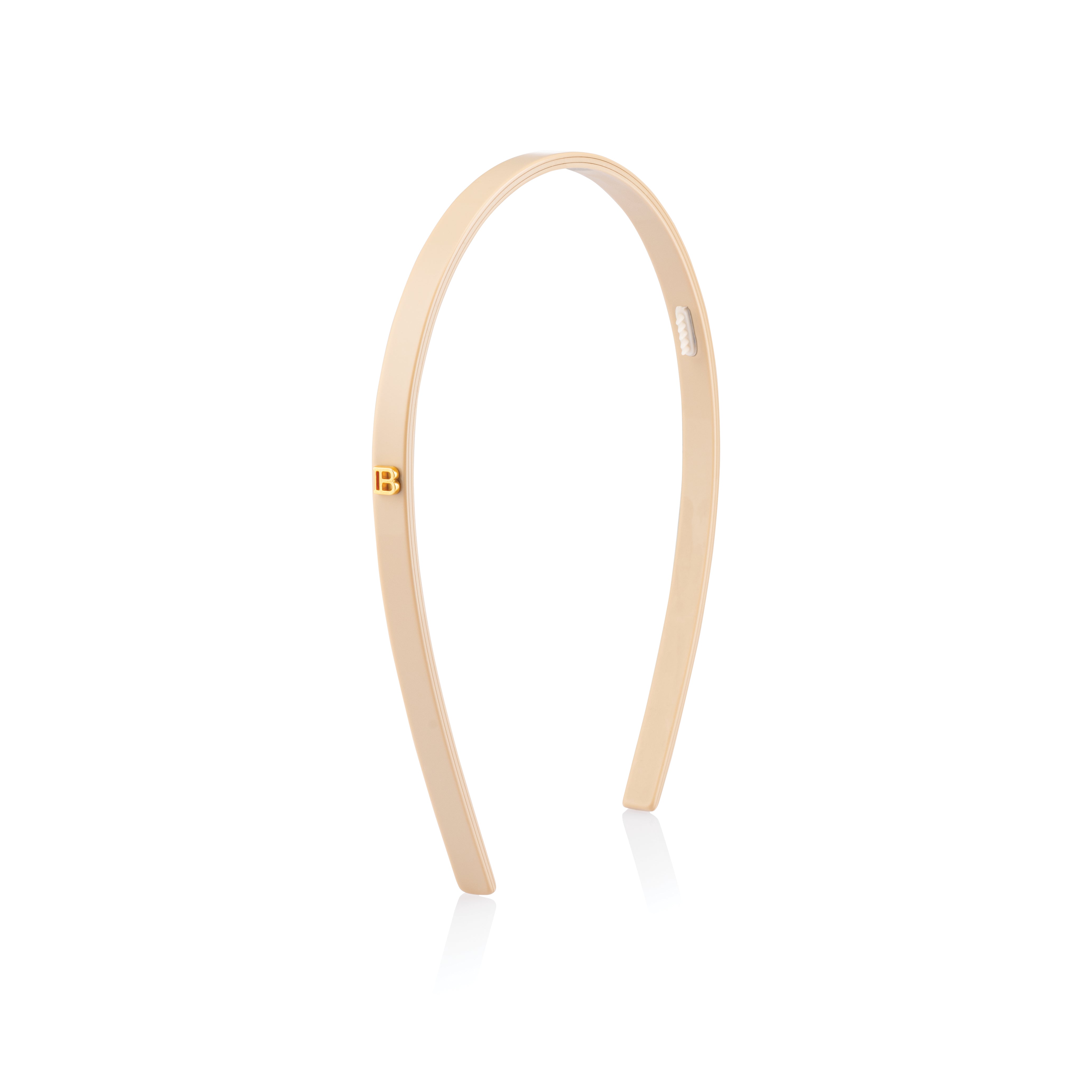 Limited edition acetate headband small beige C3 2025